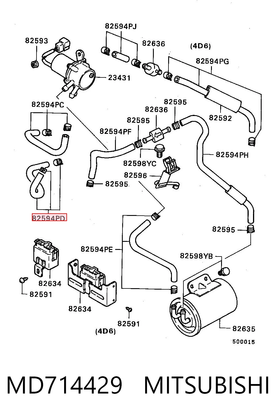 MD714429 Mitsubishi