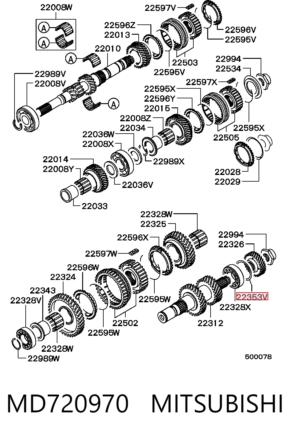 MD720970 Mitsubishi