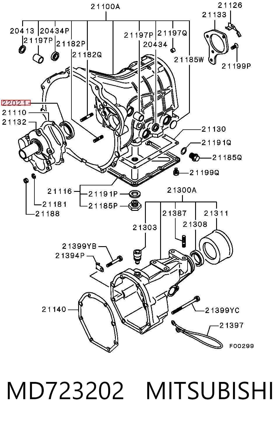 MD723202 Mitsubishi