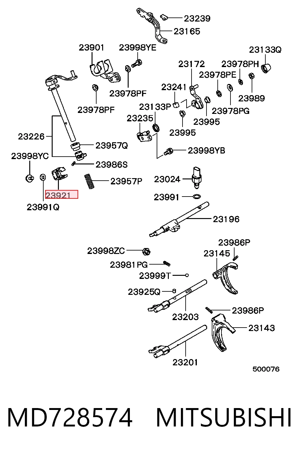 MD728574 Mitsubishi