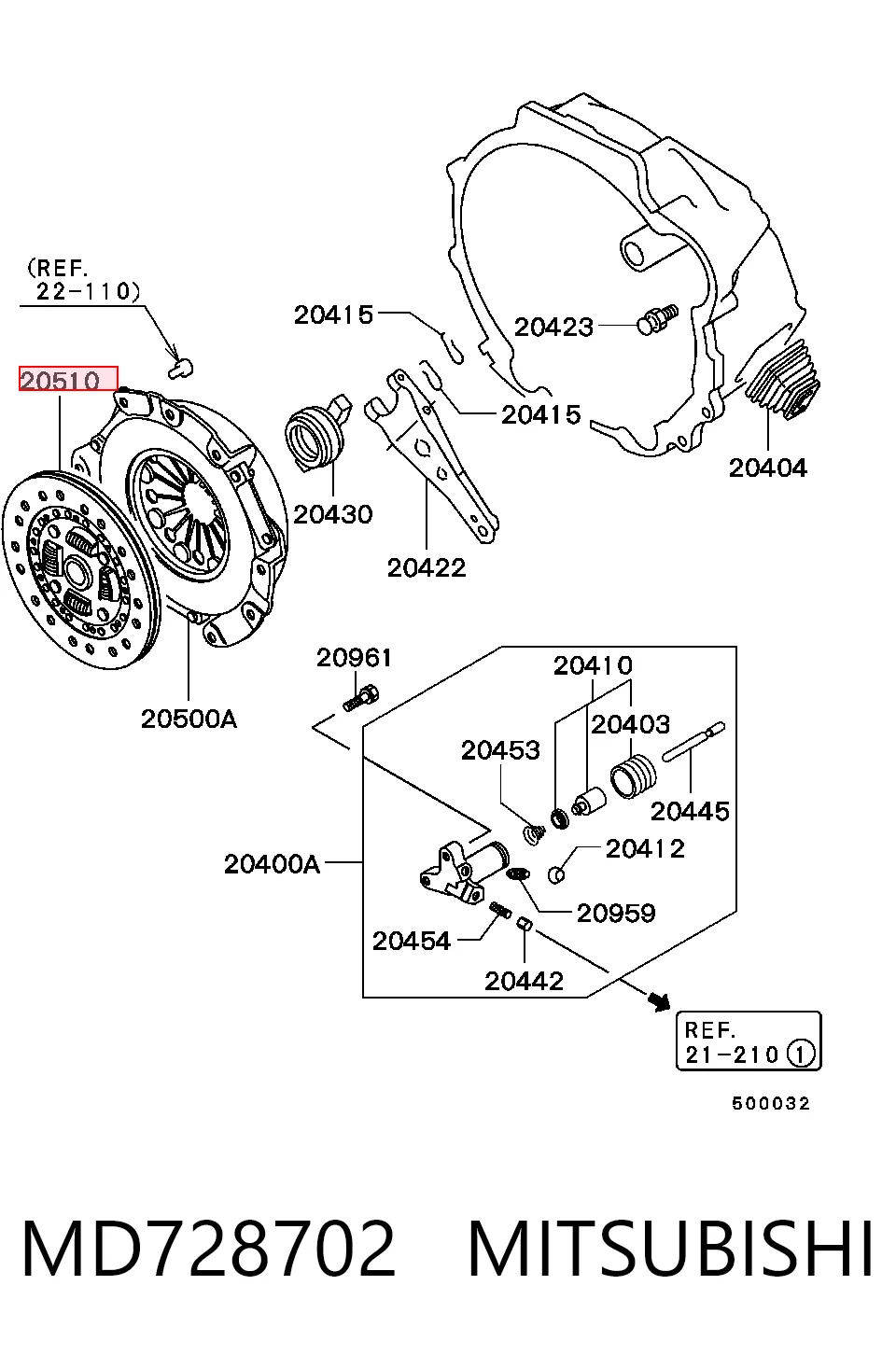 Disco de embraiagem para Mitsubishi L 200 K4T
