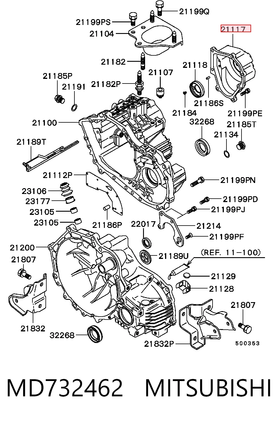 MD732462 Mitsubishi