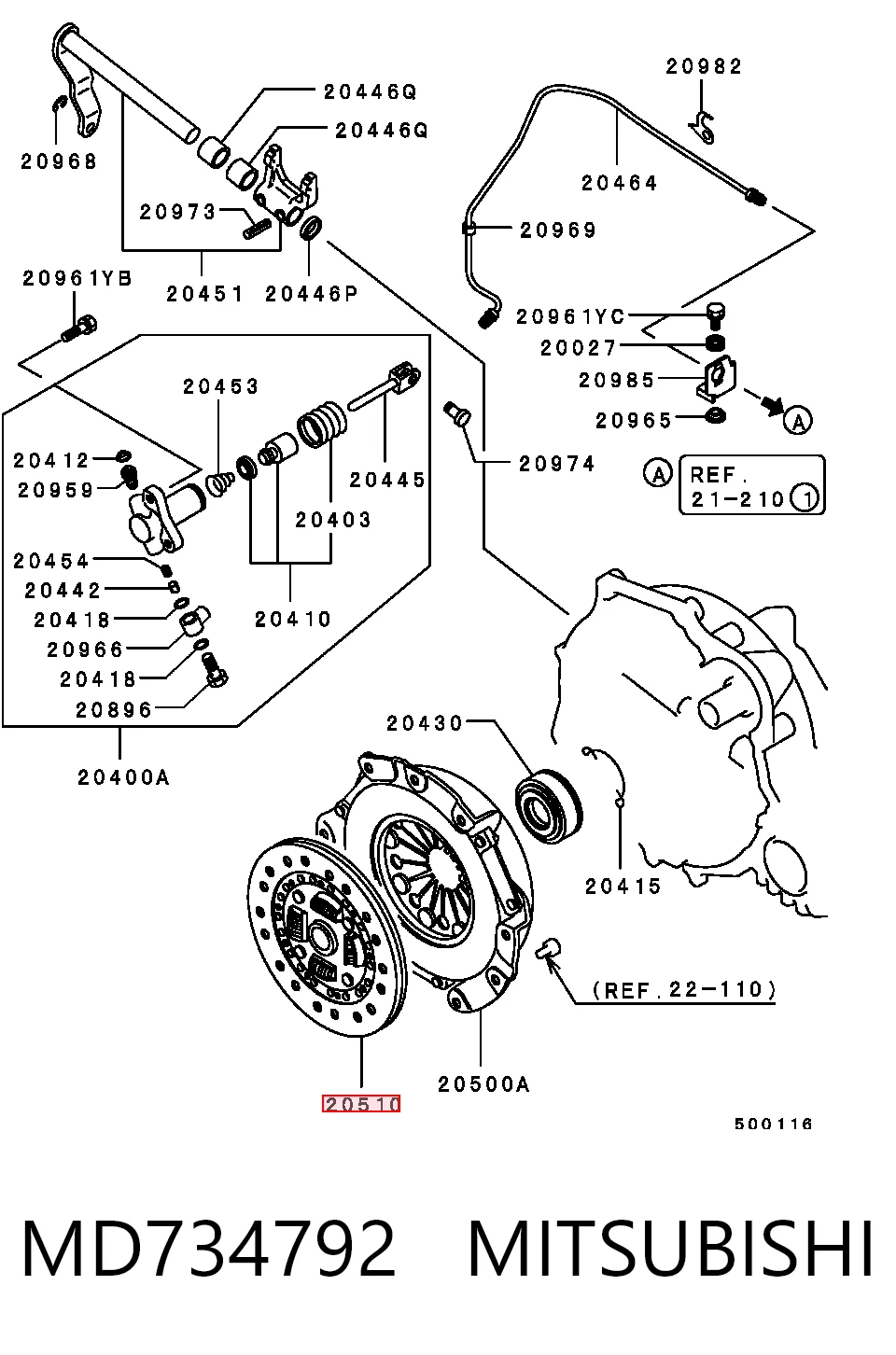  Disco de embraiagem Mitsubishi Space Star monovolume (DG0) (1998 - 2004) 