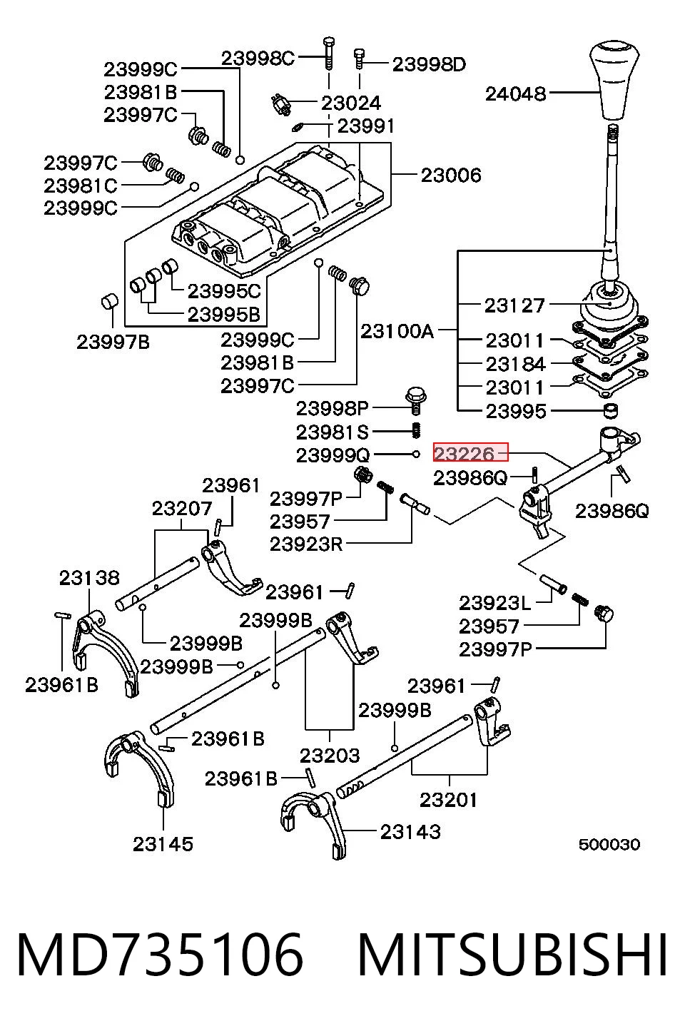 MD735106 Mitsubishi