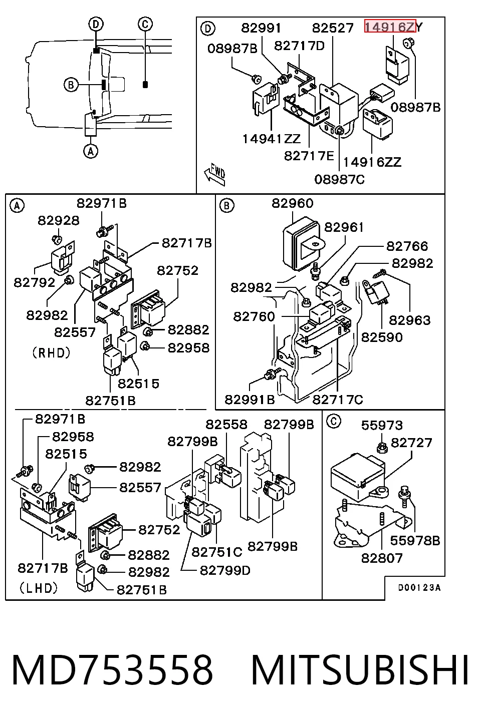 MD753558 Mitsubishi