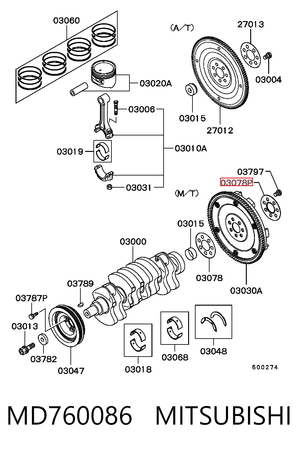 MD760086 Mitsubishi