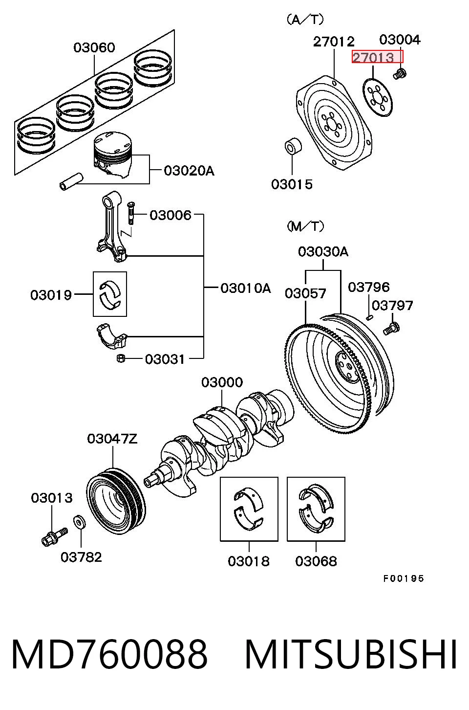 MD760088 Mitsubishi