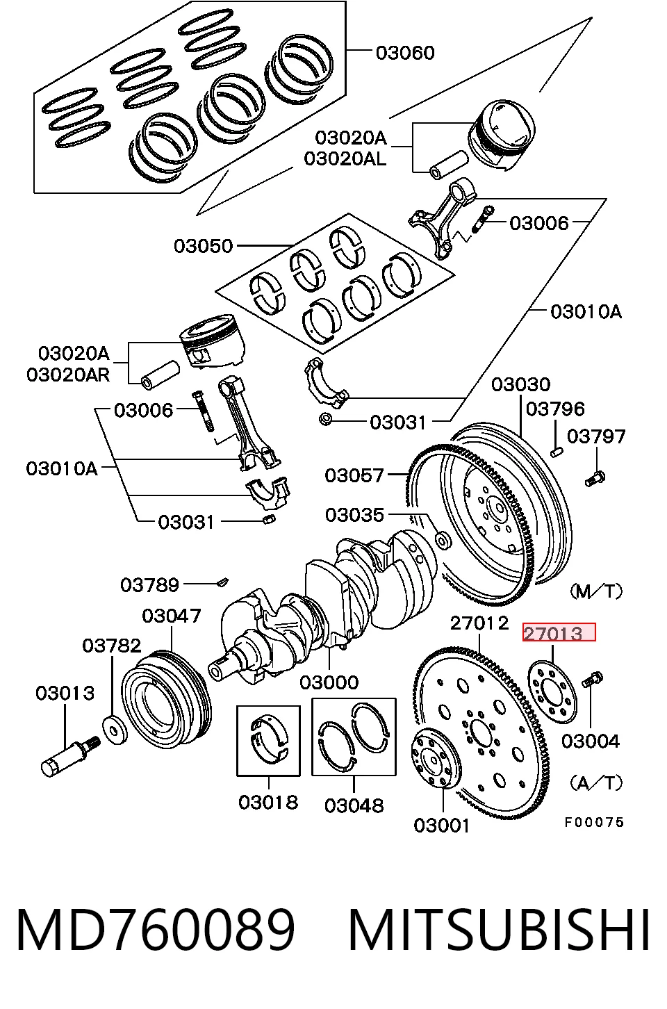 MD760089 Mitsubishi