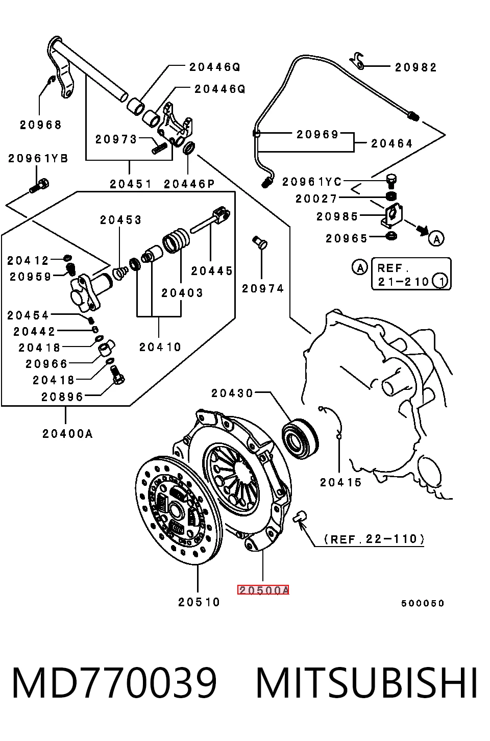 Cesta de embraiagem Hyundai/Kia MD802071 preço, a partir de 65,89 USD