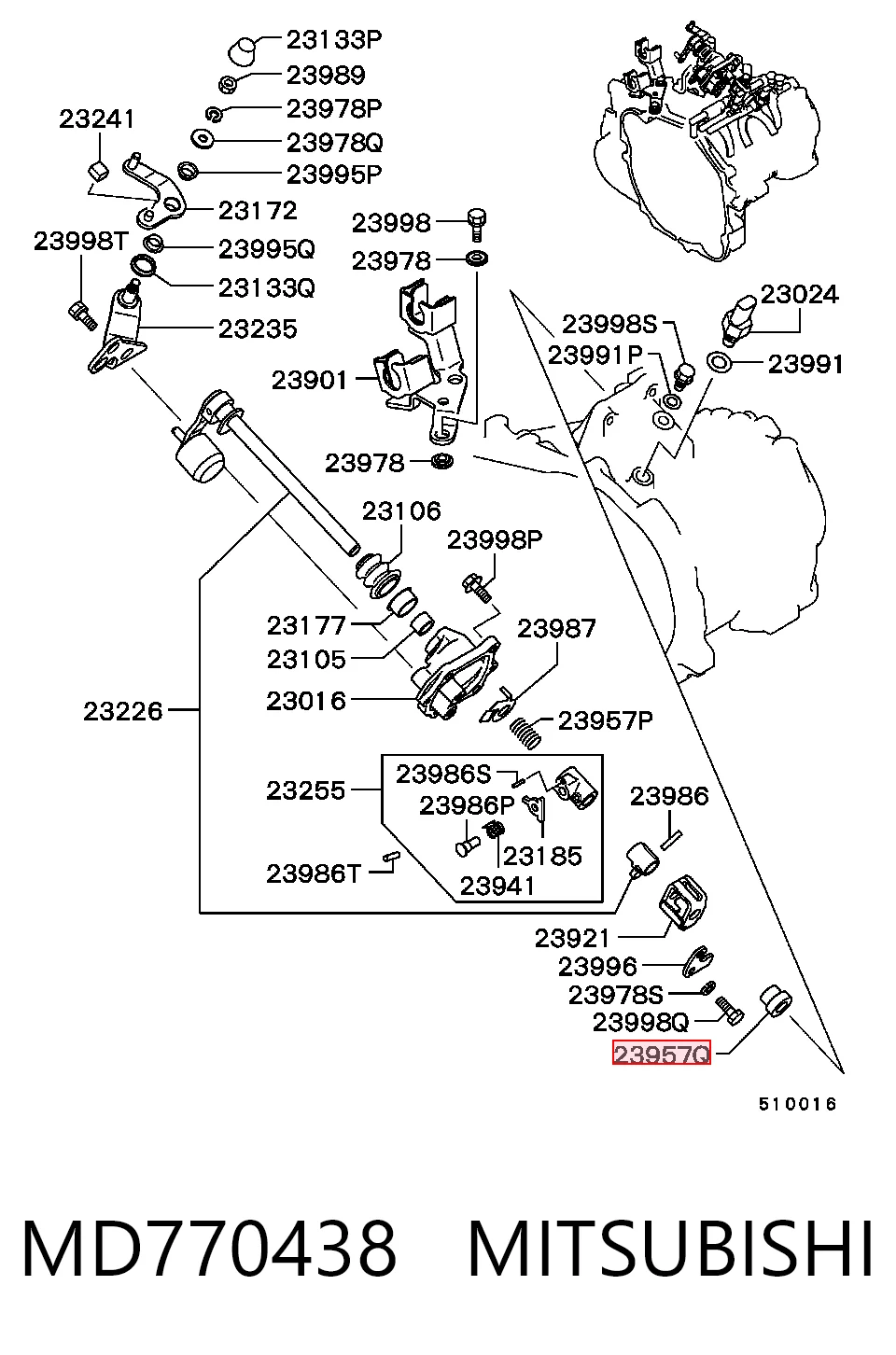 MD770438 Mitsubishi