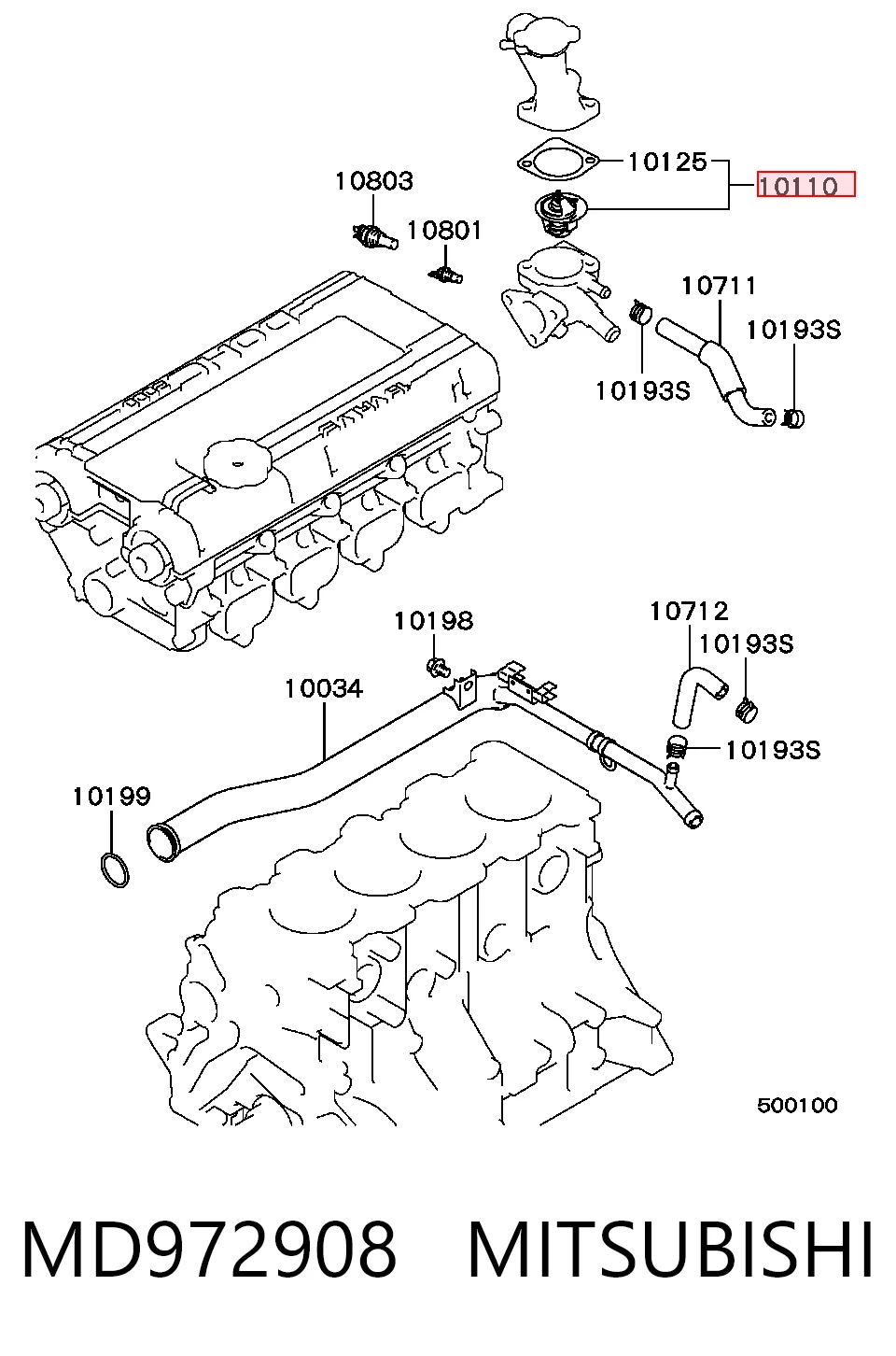 Compre Termostato Mitsubishi Colt 2