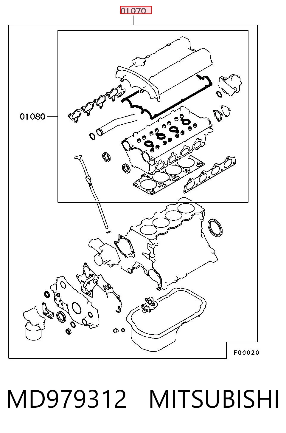 MD979312 Mitsubishi