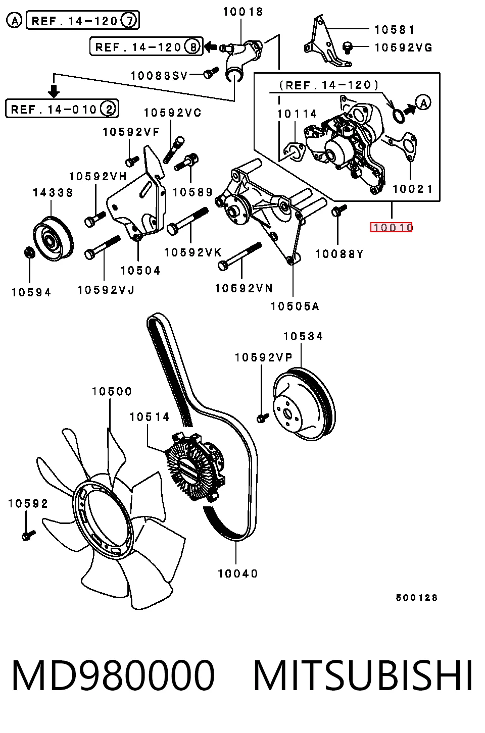 MD980000 Mitsubishi