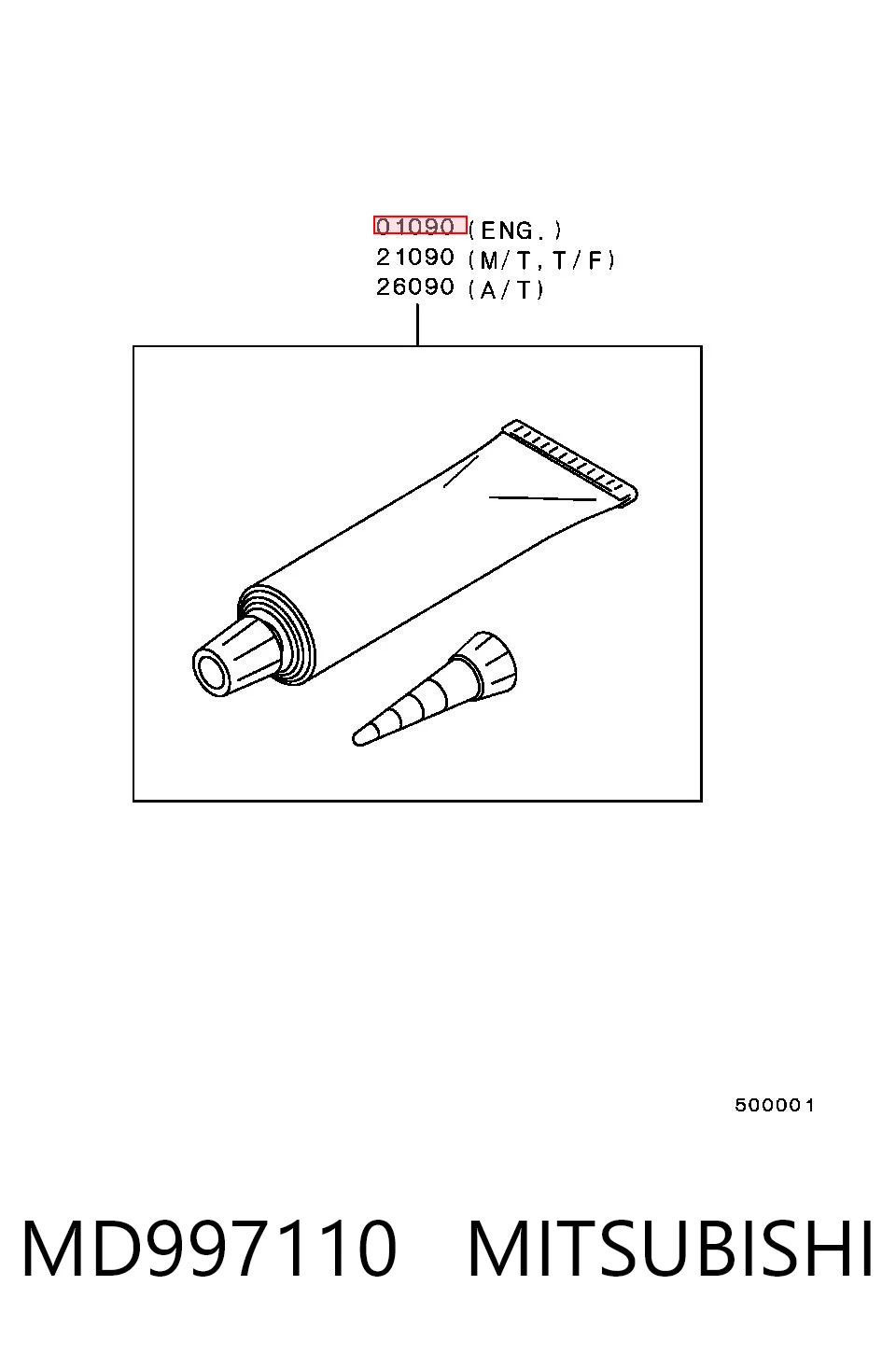 WSEM4G323A6 Ford Selante de silicone