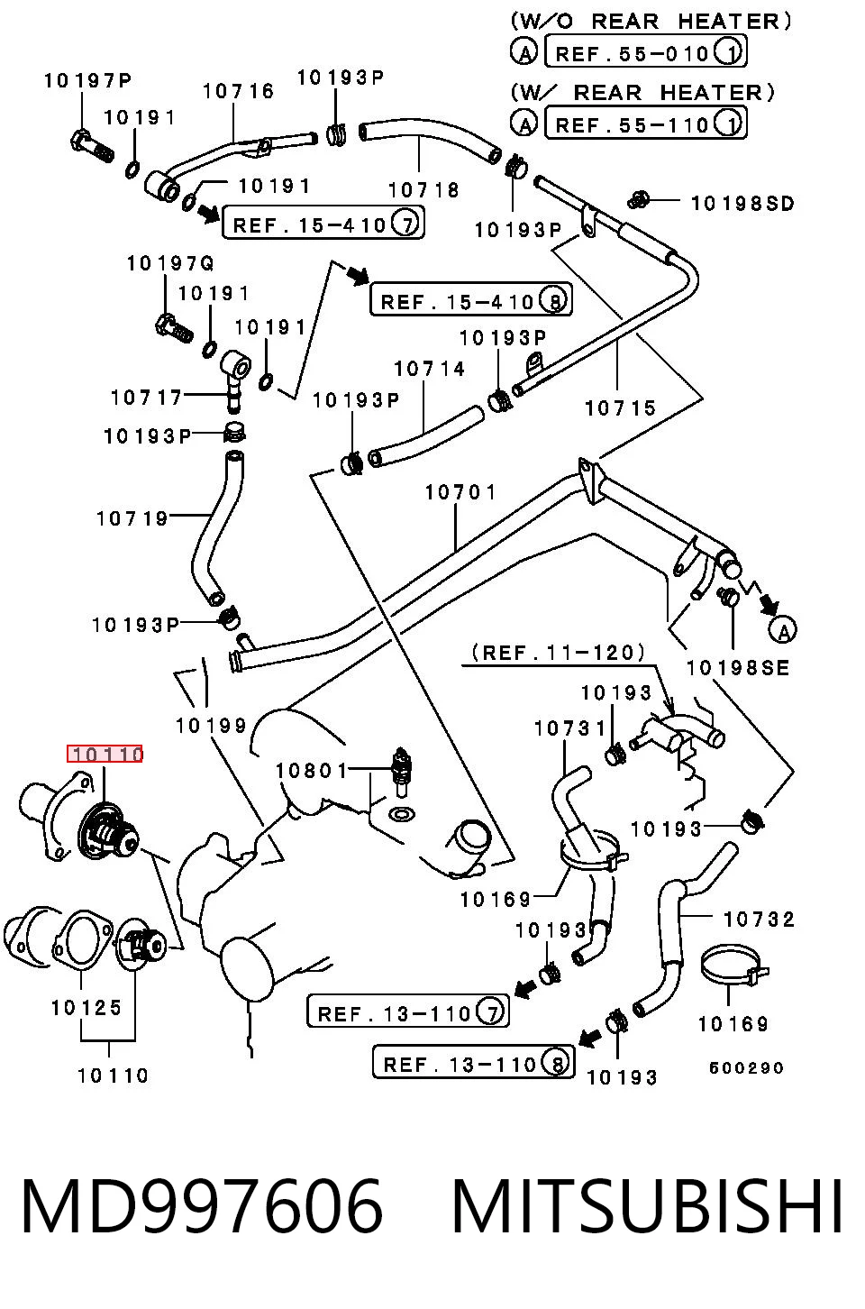 MD997606 Mitsubishi