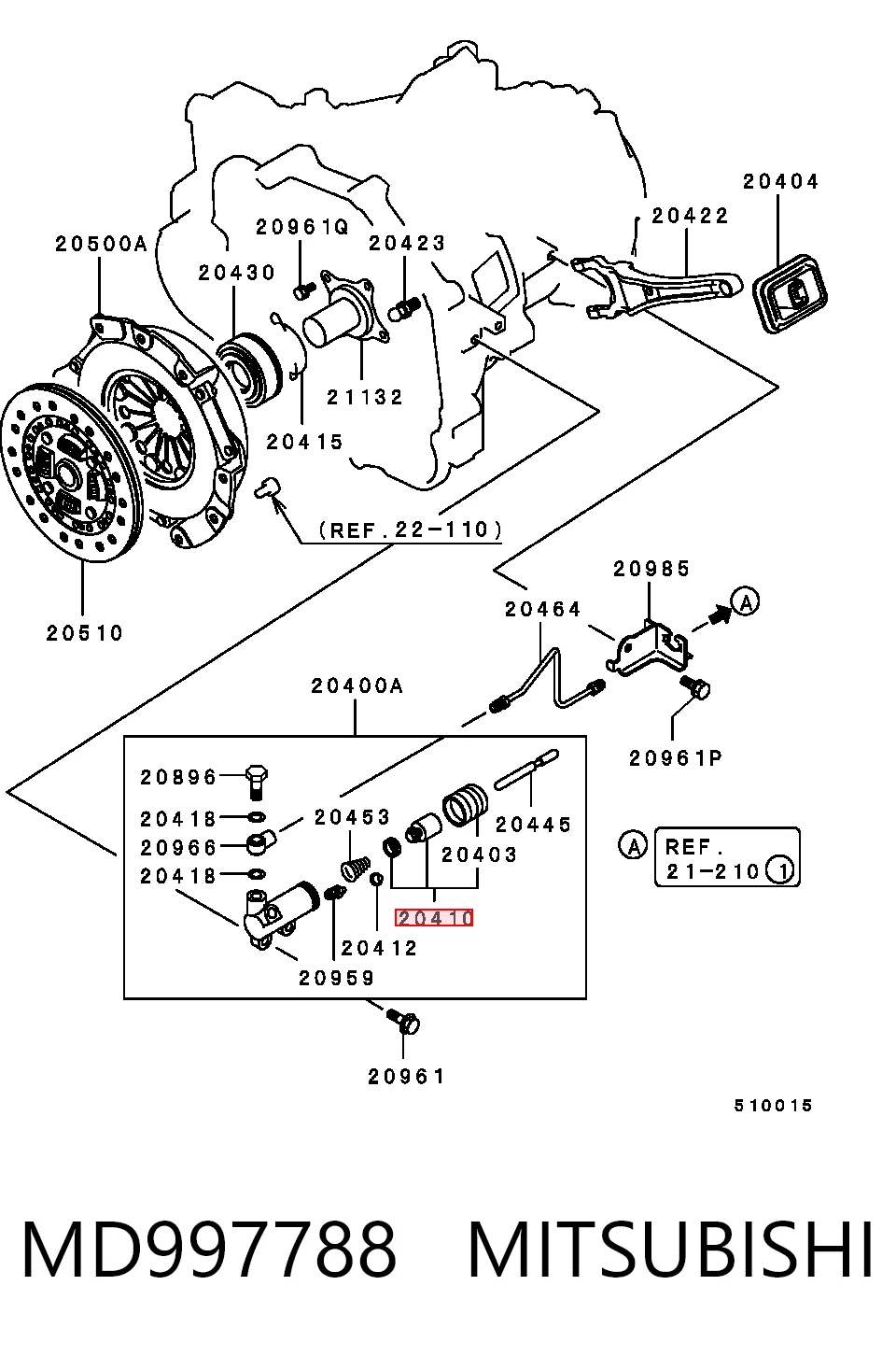 MD997788 Mitsubishi