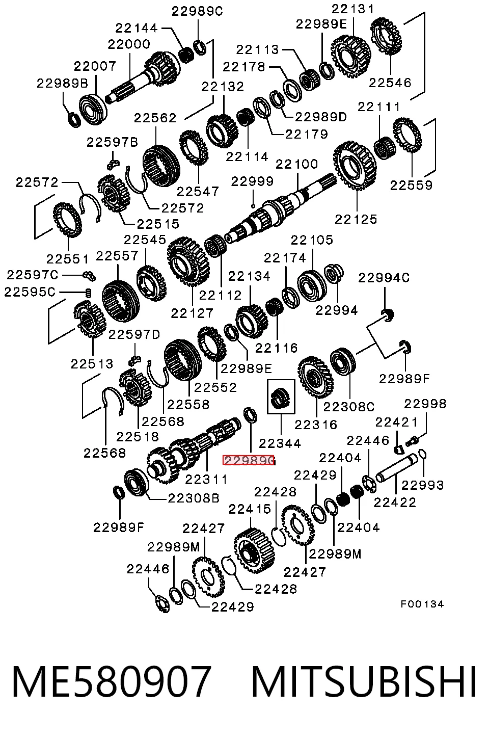 ME580907 Mitsubishi