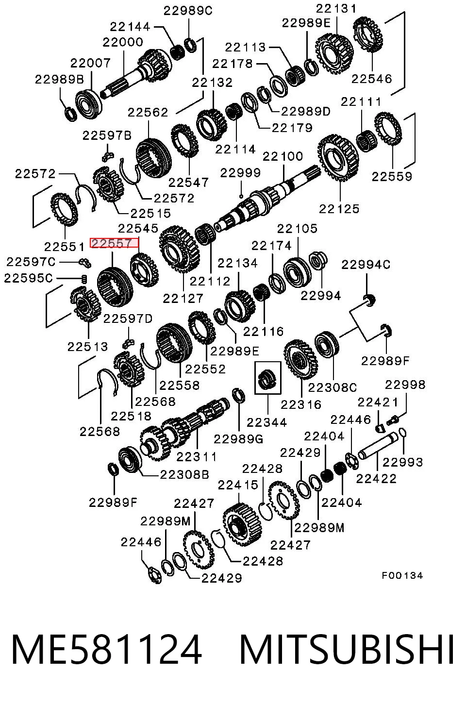 ME581124 Mitsubishi