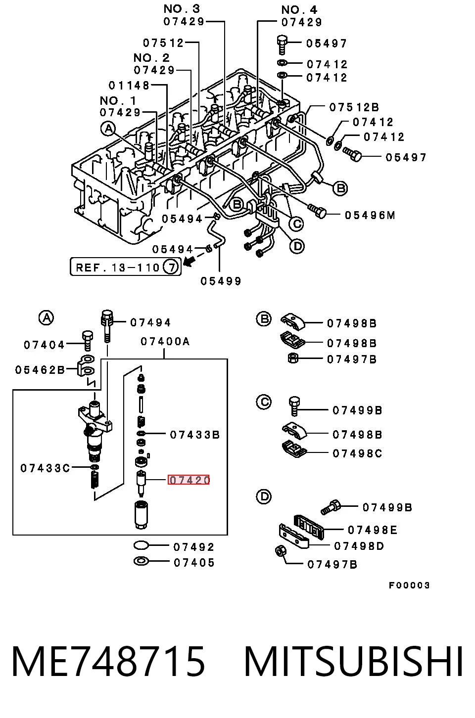 ME748715 Mitsubishi