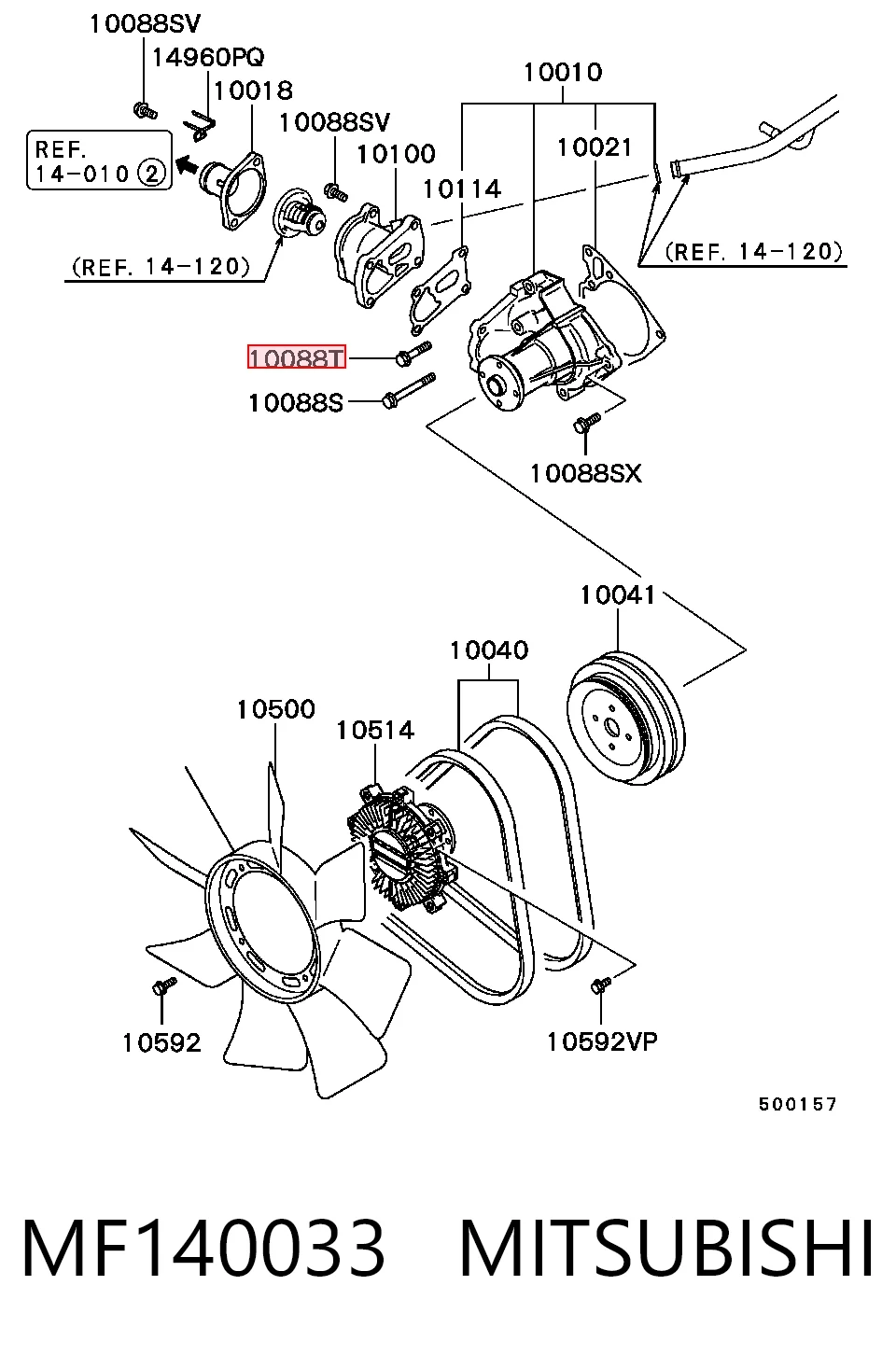 MF140033 Mitsubishi