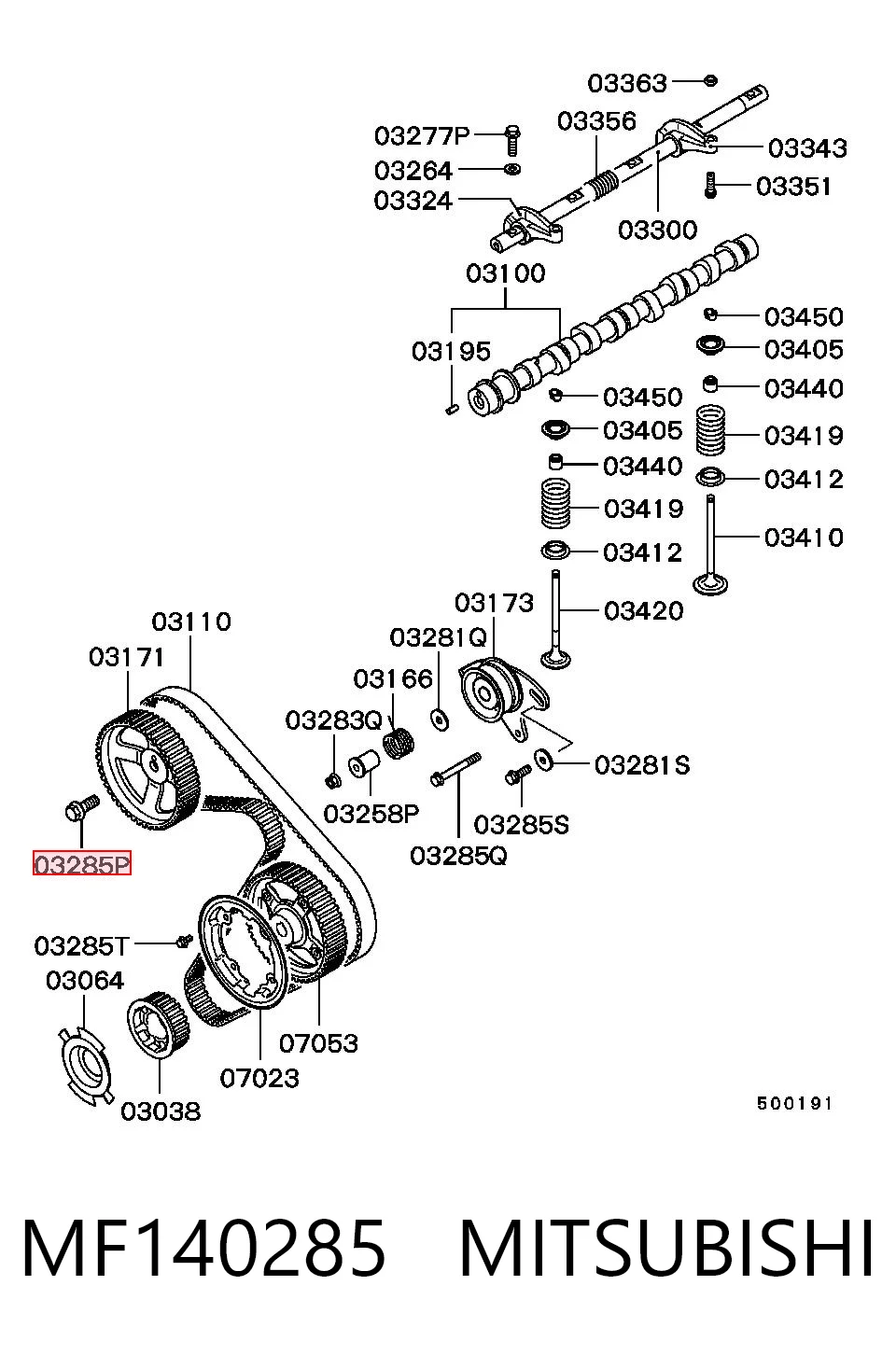 MF140285 Mitsubishi