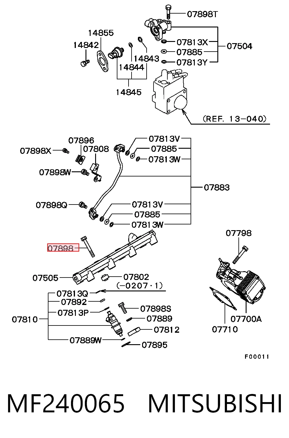MF240065 Mitsubishi