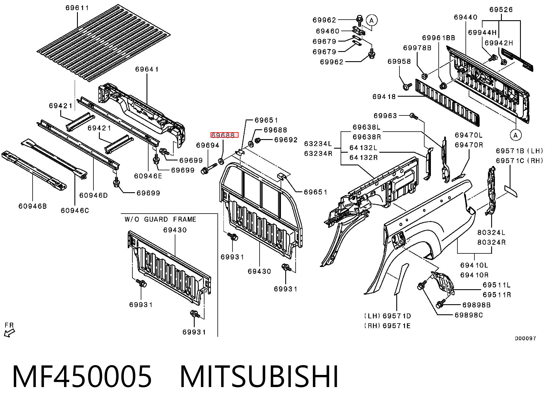 MF450005 Mitsubishi