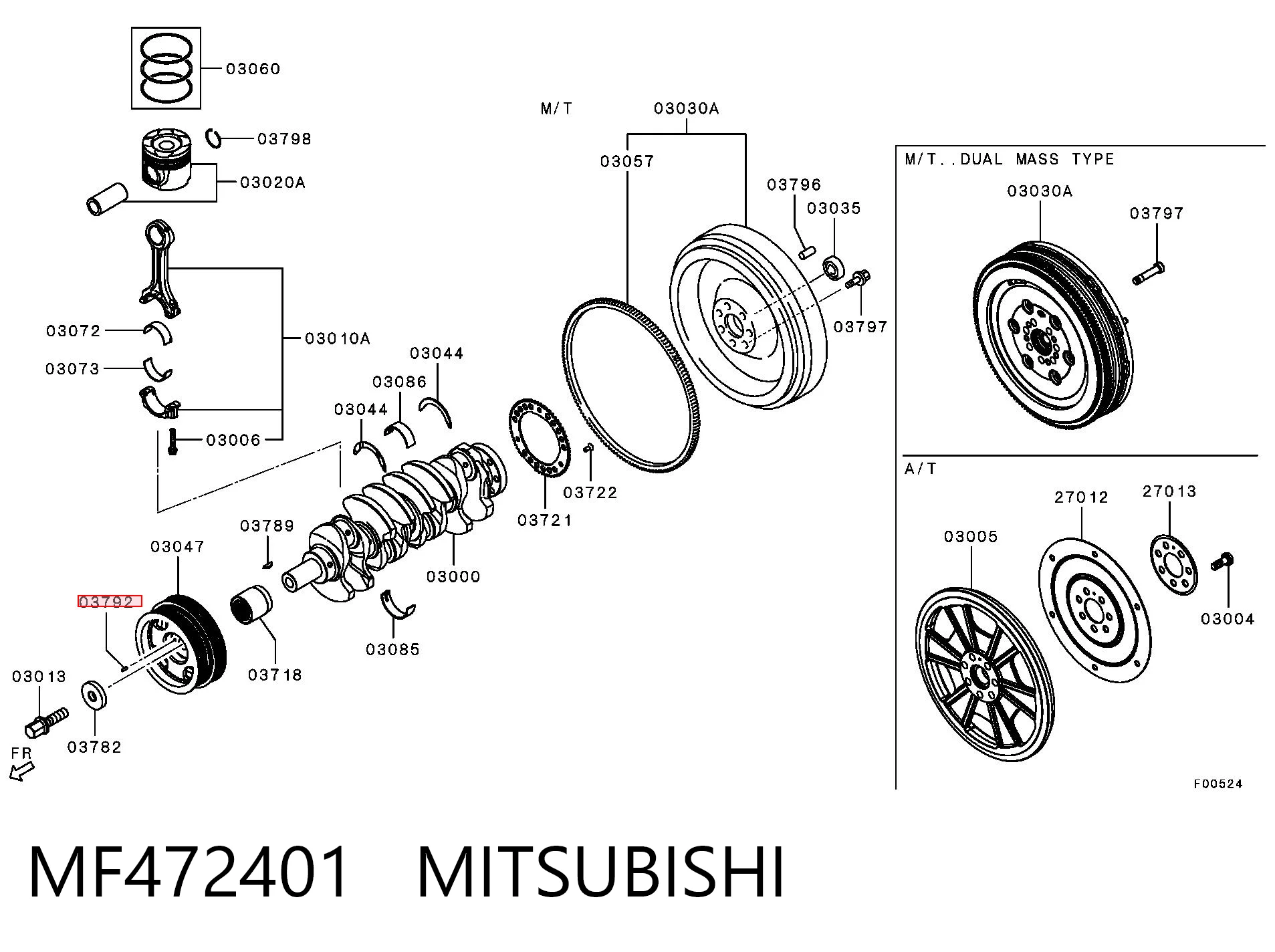 MF472401 Mitsubishi