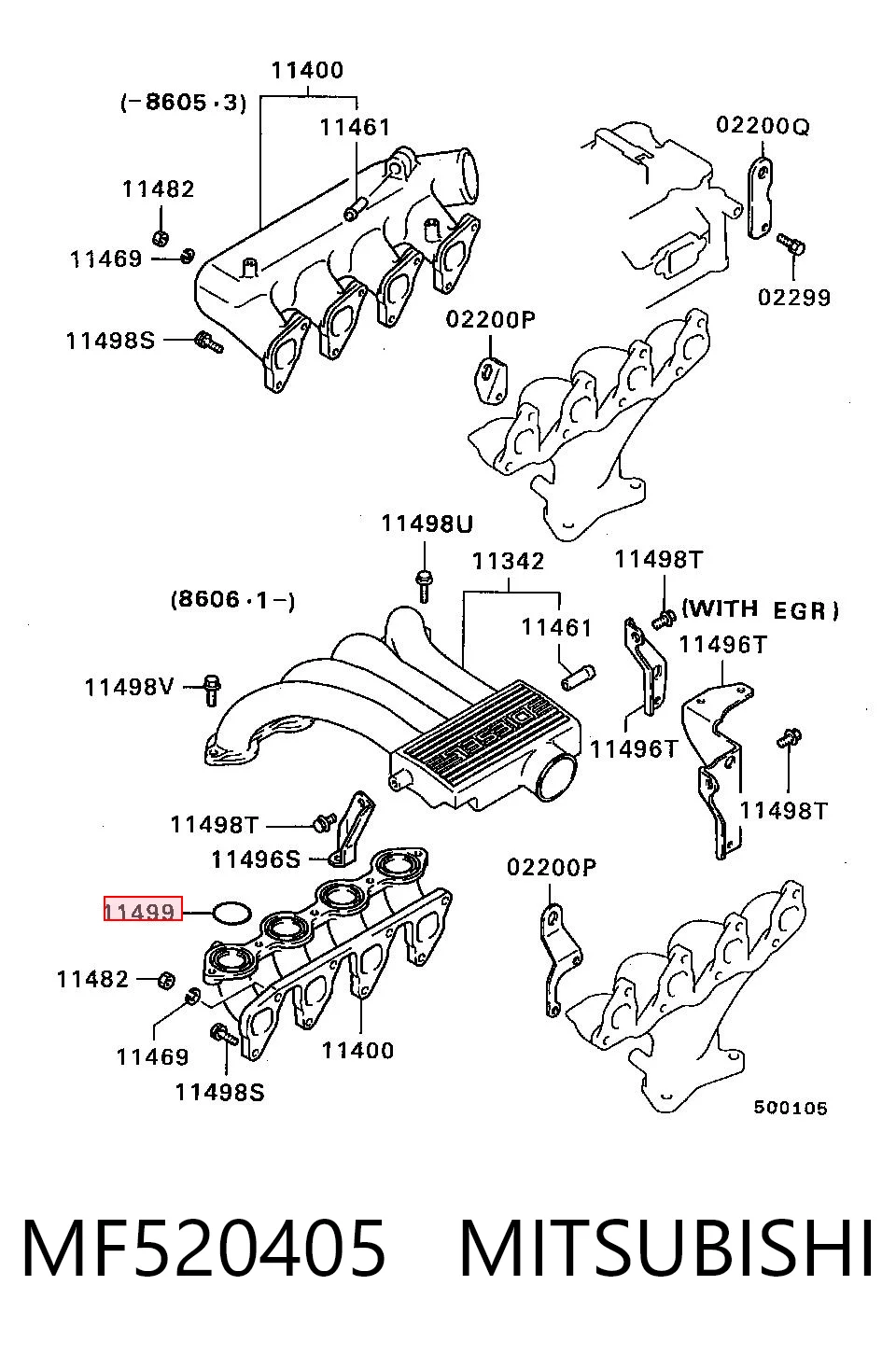 MF520405 Mitsubishi