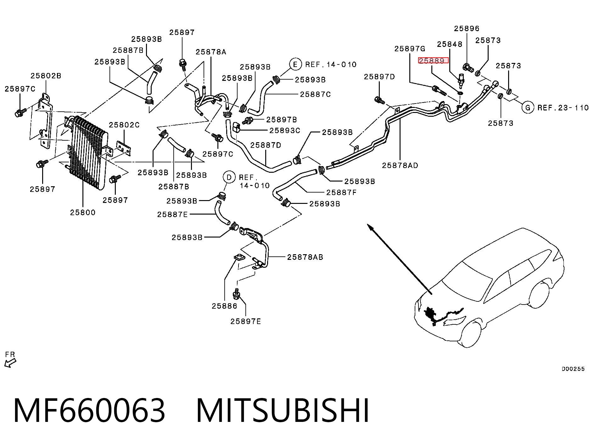 MF660063 Mitsubishi