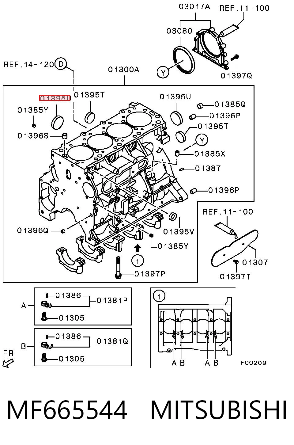 MF665544 Mitsubishi