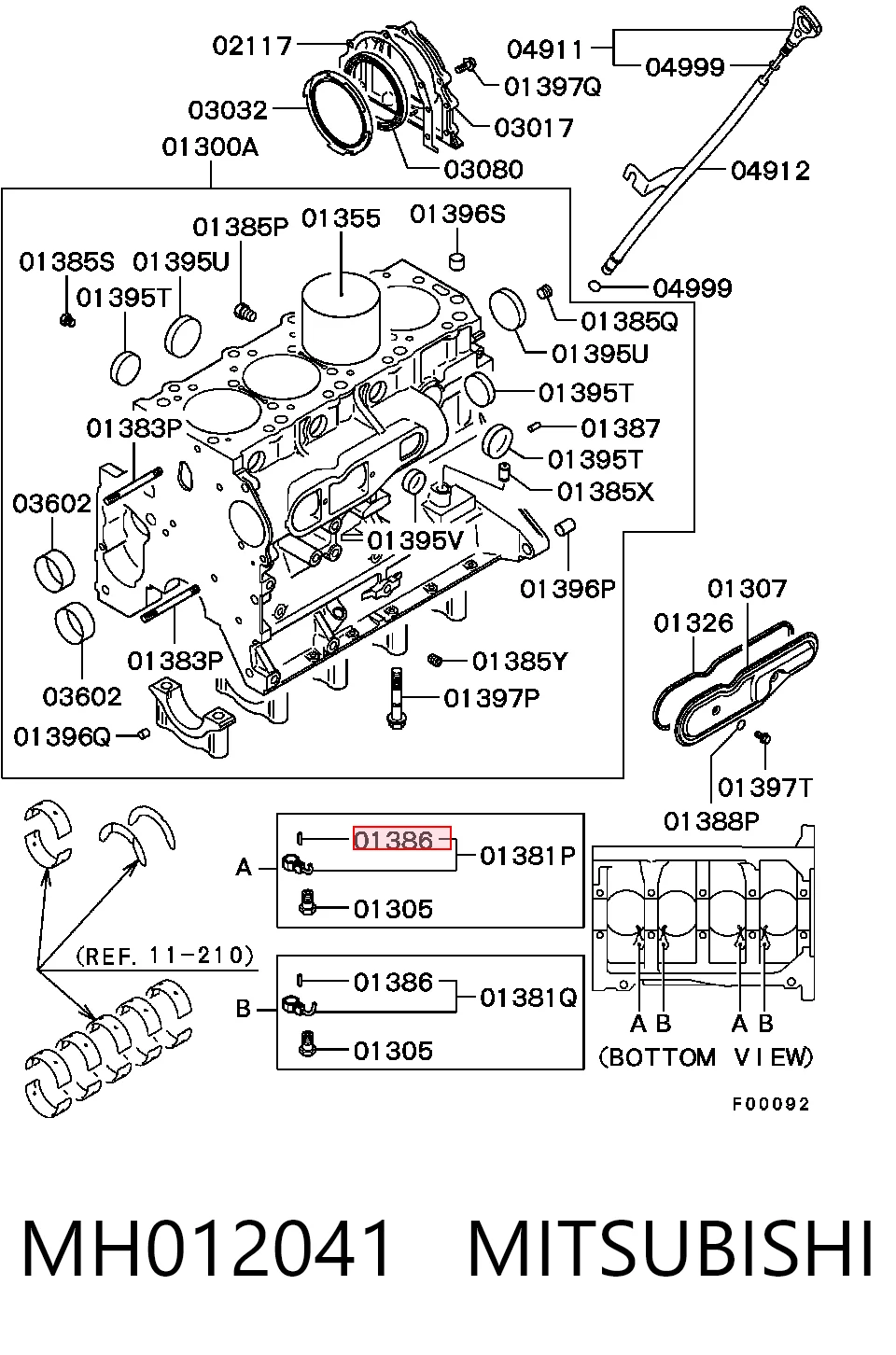 MH012041 Mitsubishi