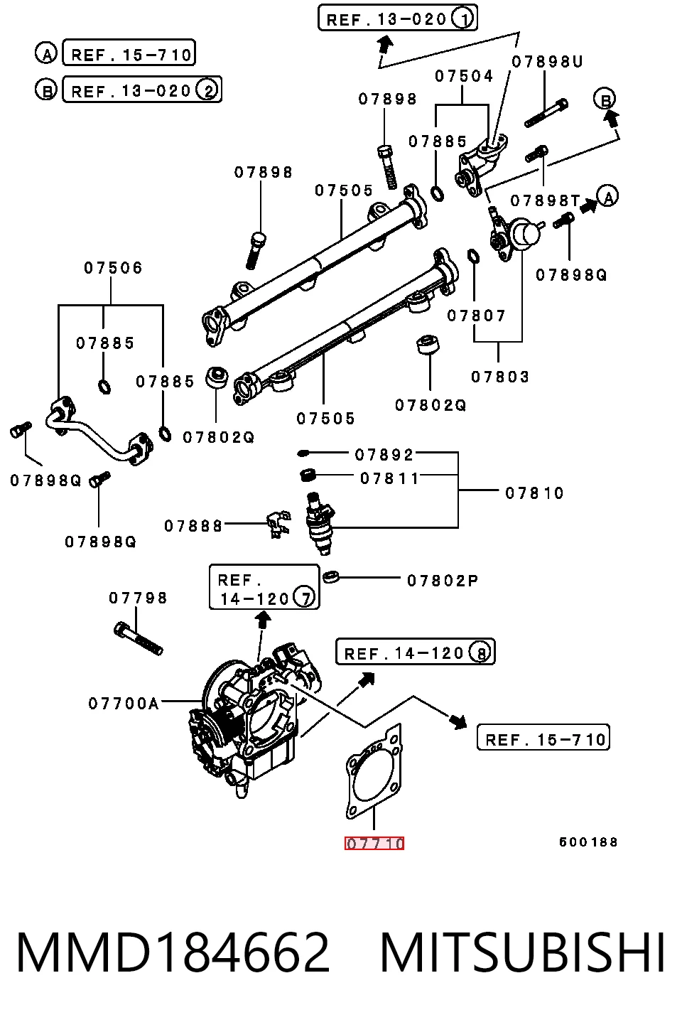 Vedante da válvula de borboleta para Mitsubishi Montero SPORT K8, K9