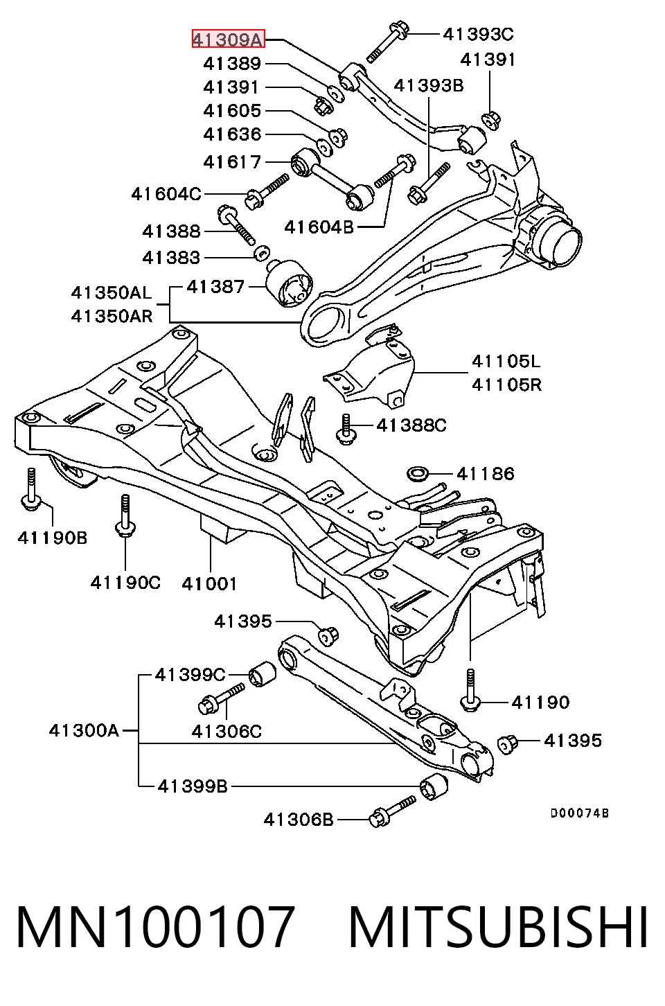 MN100107 Mitsubishi