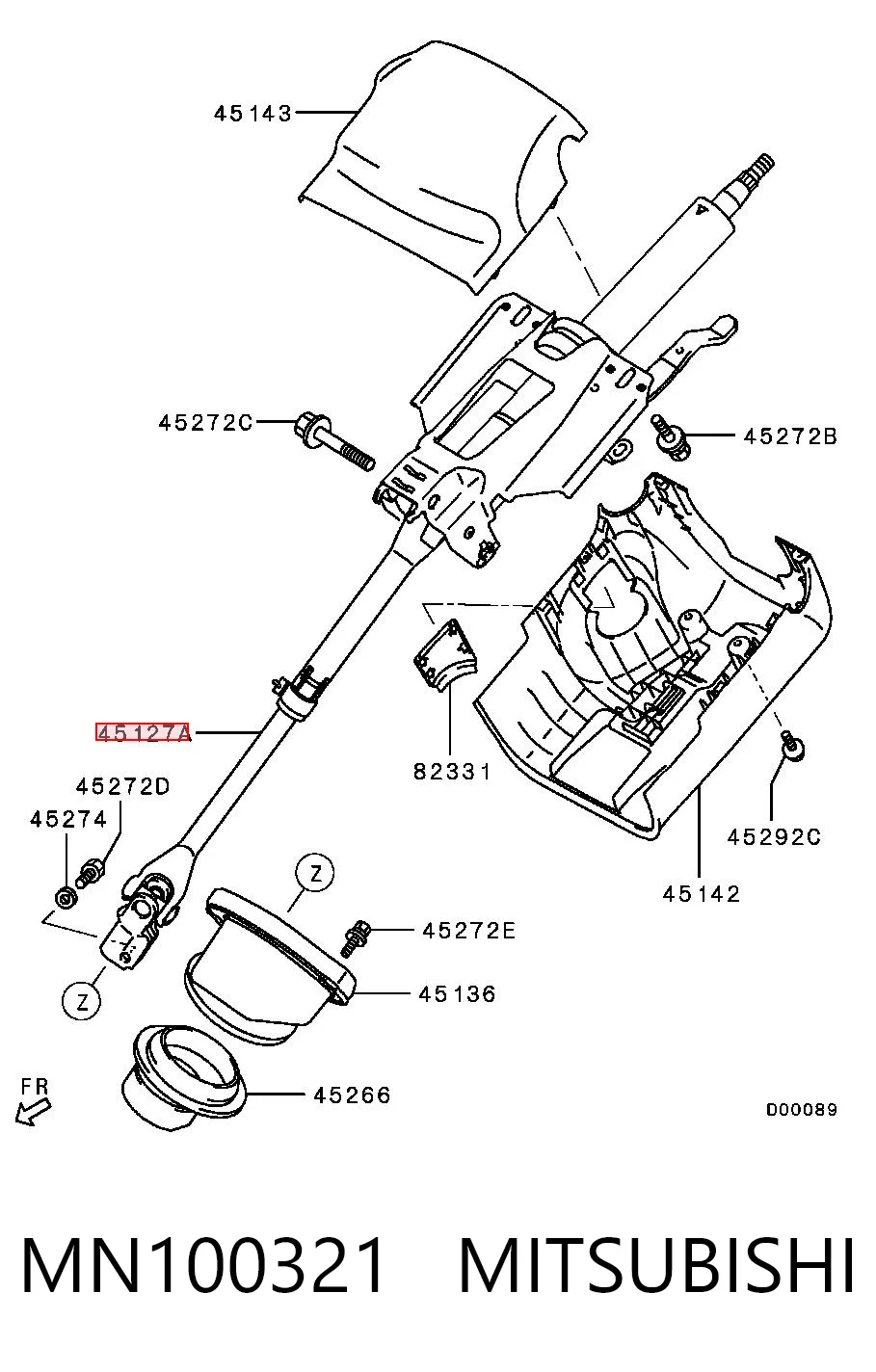 MN100321 Mitsubishi