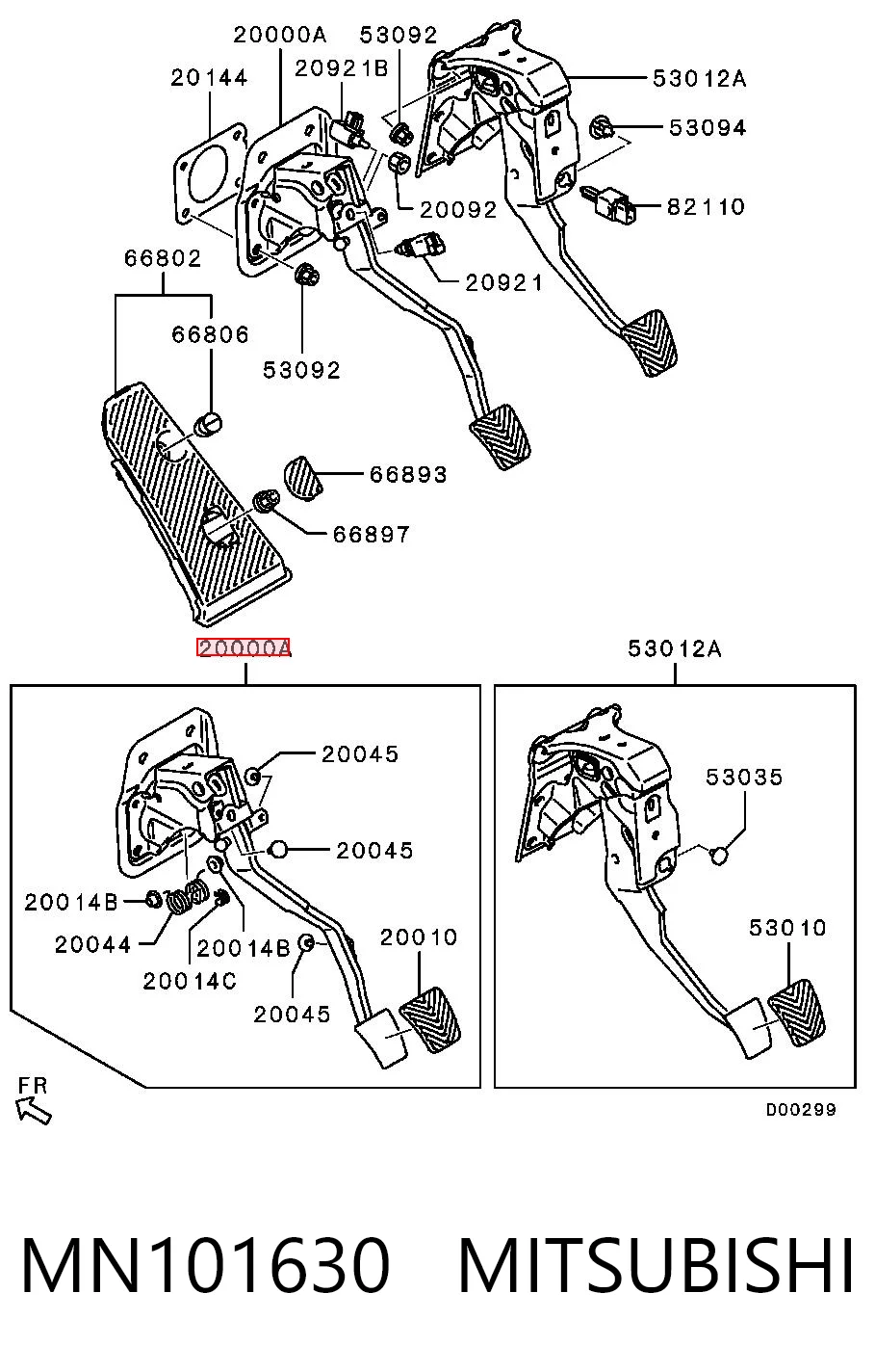 para Mitsubishi Outlander II (CWW)