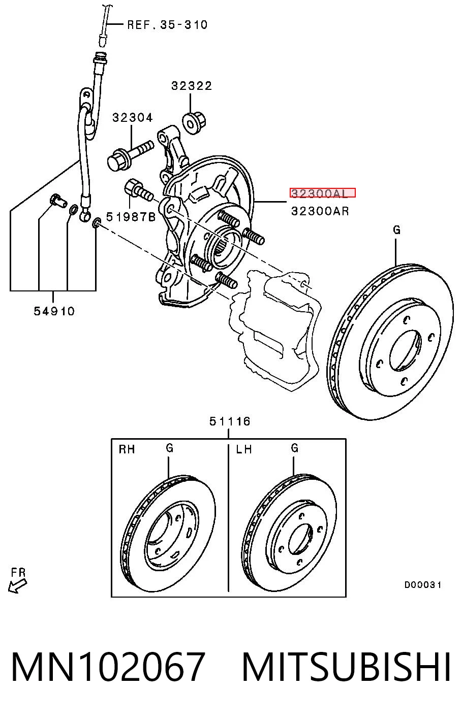 MN102067 Mitsubishi