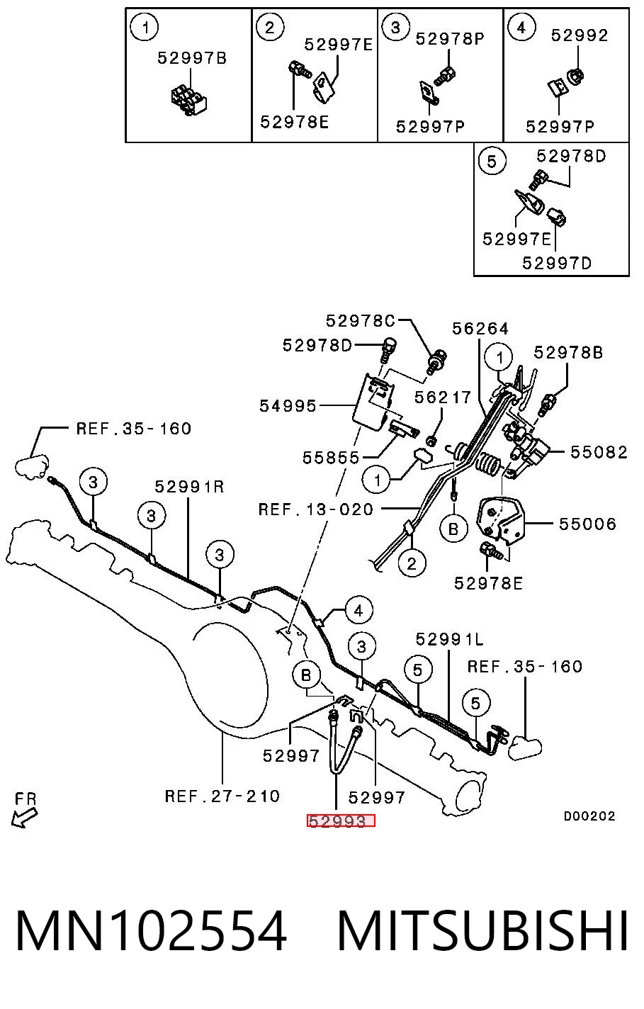 MN102554 Mitsubishi