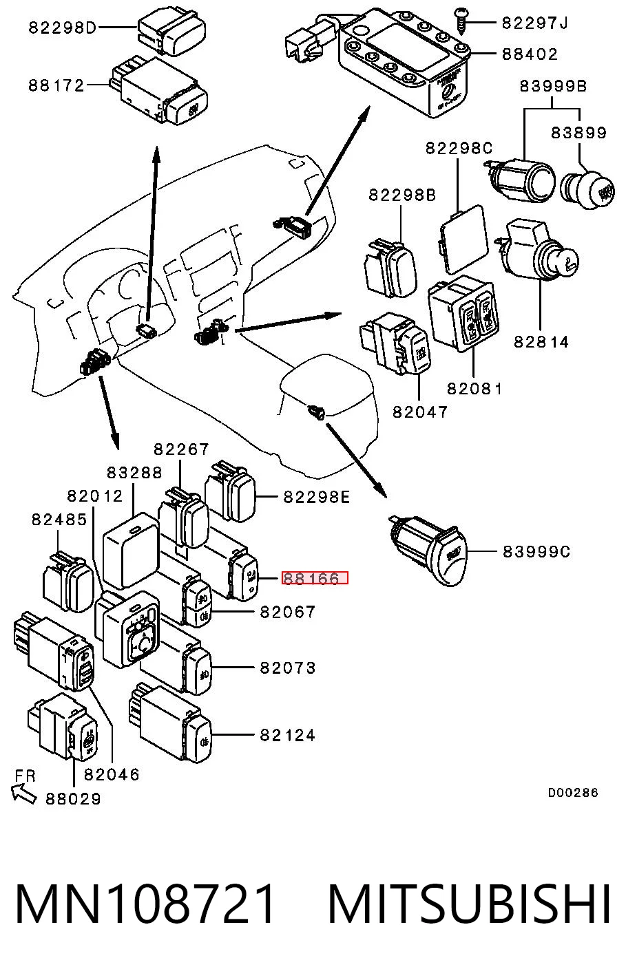 MN108721 Mitsubishi