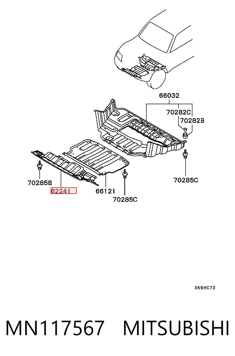 MN117567 Mitsubishi