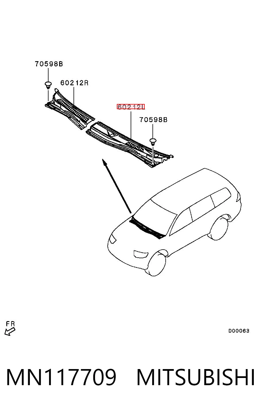 MN117709 Mitsubishi