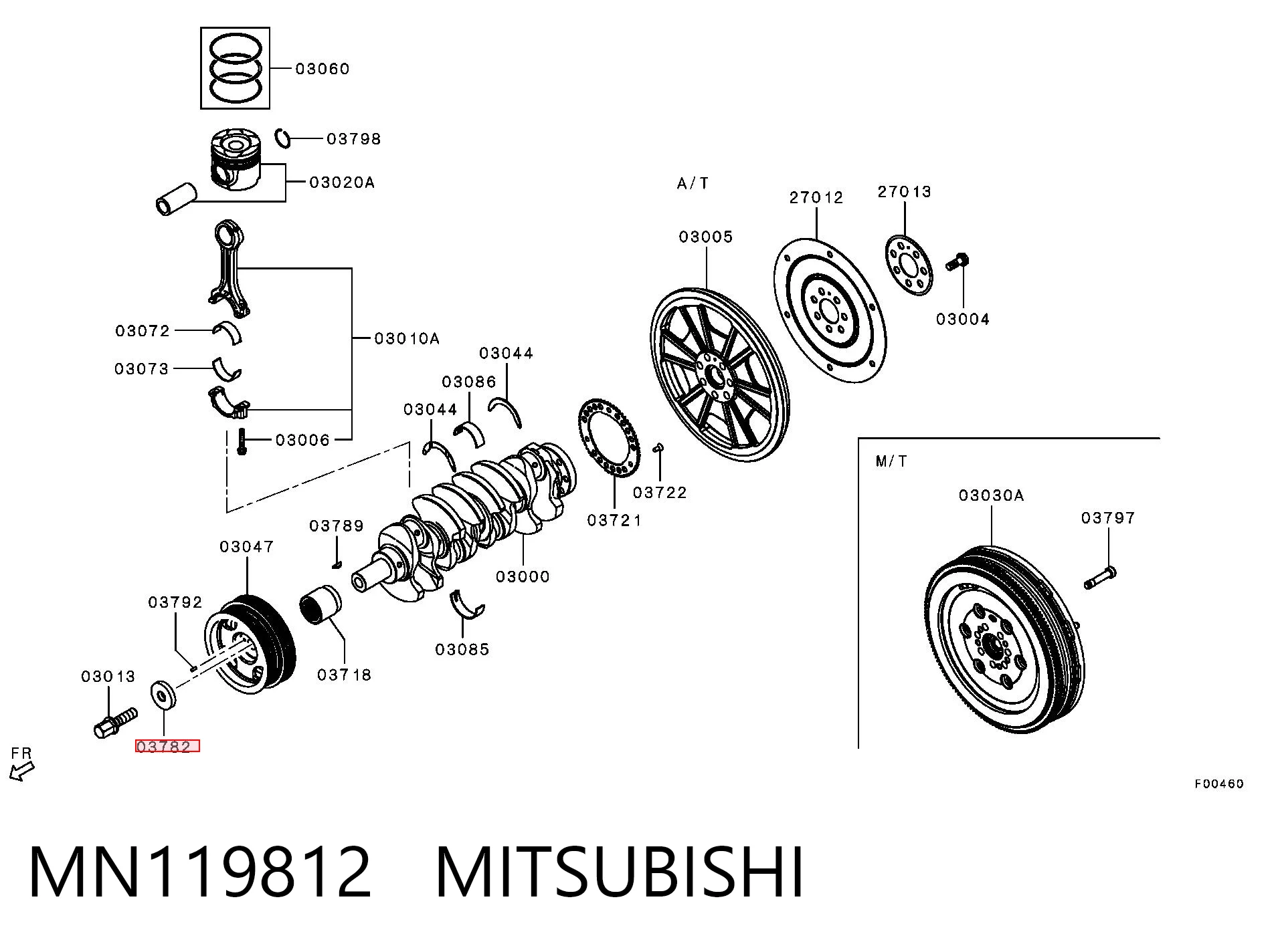 MN119812 Mitsubishi