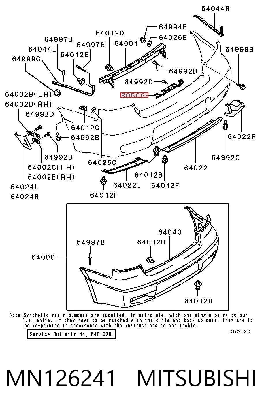 MN126241 Mitsubishi