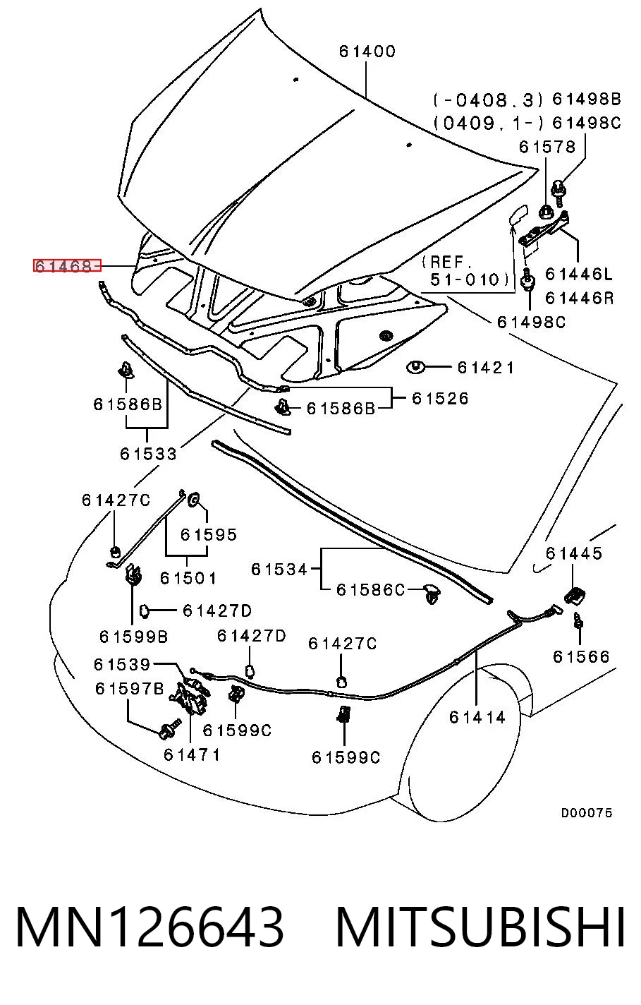 MN126643 Mitsubishi