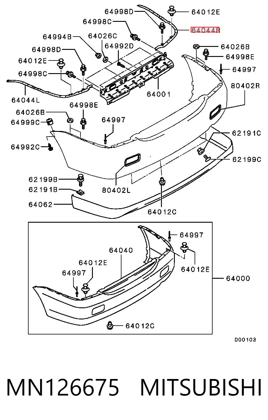 MN126675 Mitsubishi