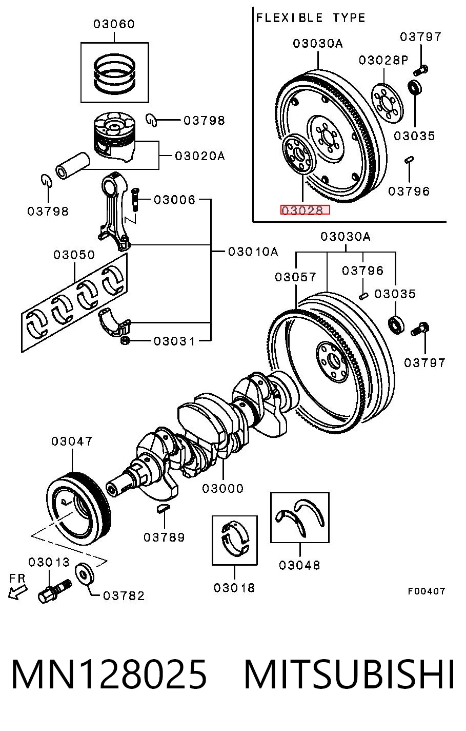 MN128025 Mitsubishi