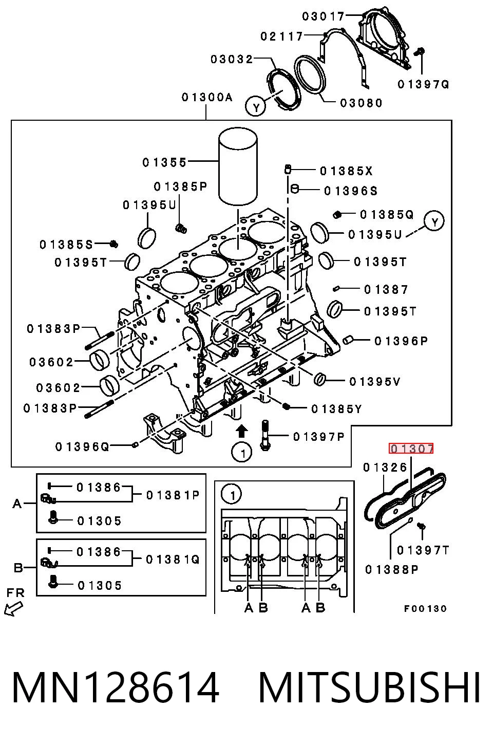 MN128614 Mitsubishi