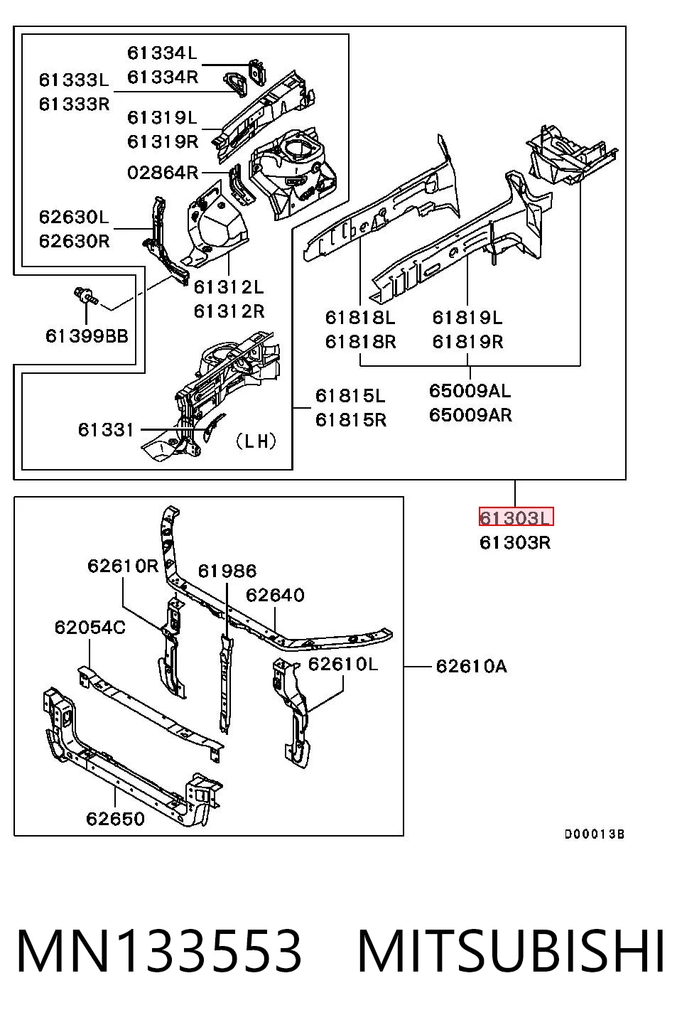 MN133553 Mitsubishi