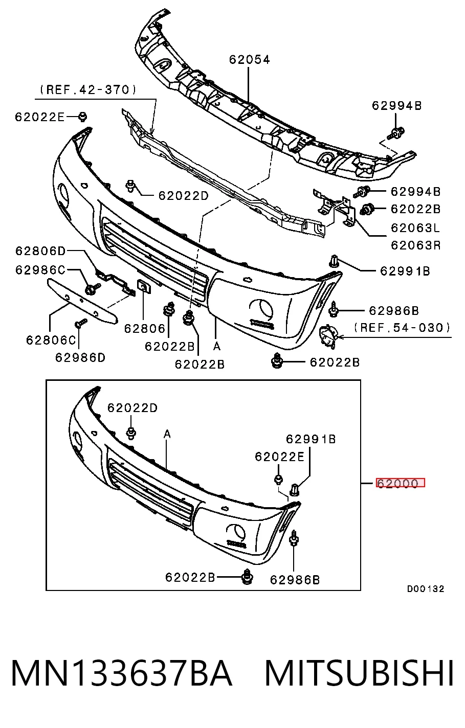 MN133637BA Mitsubishi
