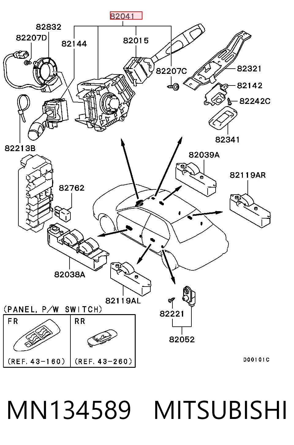 MN134589 Mitsubishi